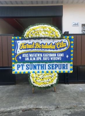 Papan Bunga Duka di Gulak Galik