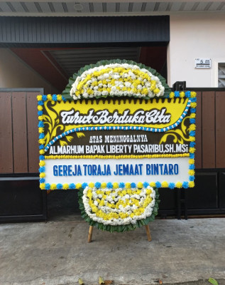 Papan Bunga Duka di Gulak Galik