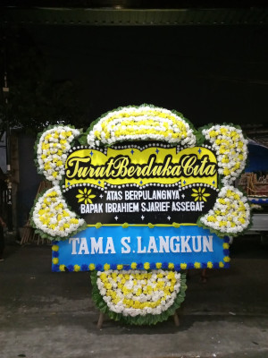 Papan Bunga Duka di Gulak Galik